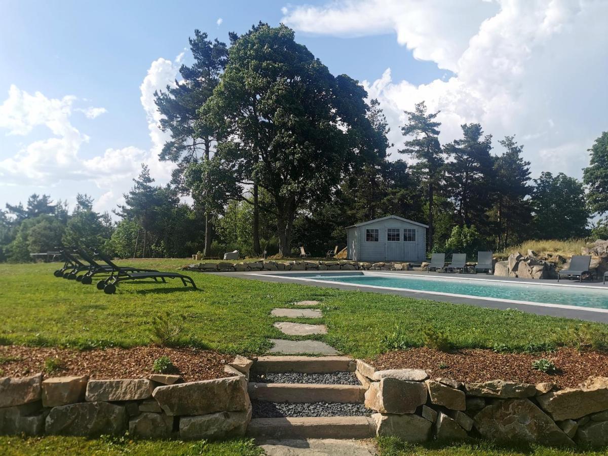 Chez Marius Villa Saint-Agrève Exteriör bild
