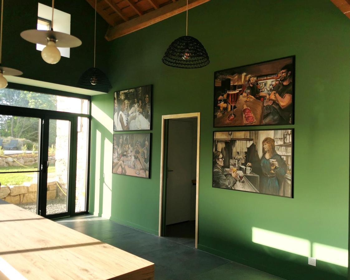 Chez Marius Villa Saint-Agrève Exteriör bild